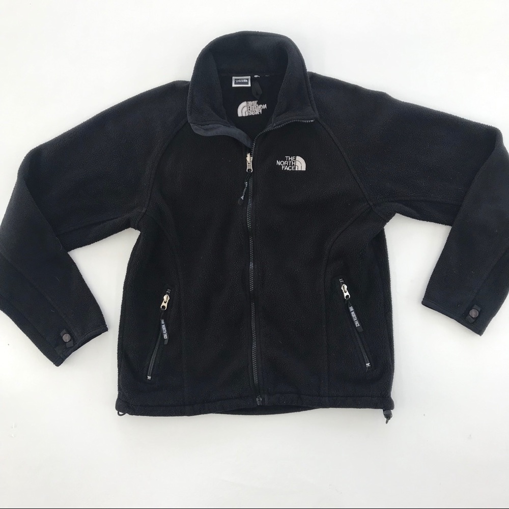 THE NORTH FACE black fleece jacket